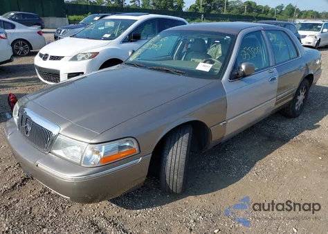 2004 Mercury Grand Marquis Ls from USA, damaged, VIN 2MEHM75W54X695224